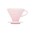 Hario V60 Size 2 Ceramic Dripper - Pink, Purple and Matt Black